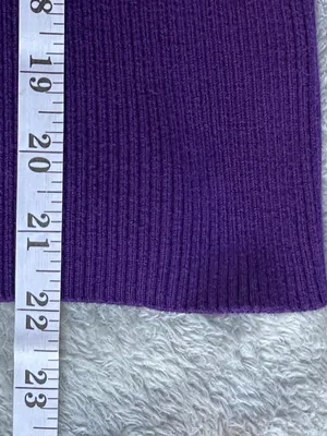 Lauren Ralph Lauren Purple Ribbed Turtleneck old money luxury classic minimalist thumbnail 6