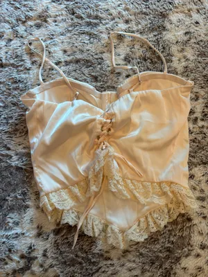Corset going out top Tan thumbnail 2
