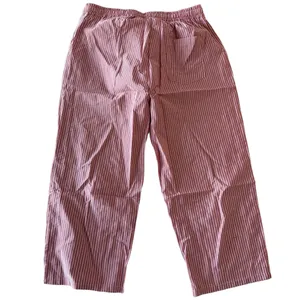 Women's Pull On Drawstring Waist Below Knee Wide Leg Capri Size L #260663 thumbnail 7