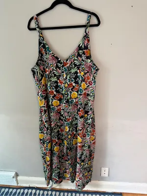 Natural Life Chelsea Jumpsuit Floral XL thumbnail 3