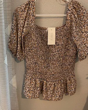 Sienna Sky Floral blouse thumbnail 1