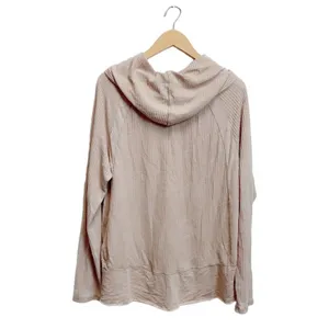 LINCOLN OUTFITTERS Henley Sweater Hoodie Pullover Waffle Knit thumbnail 5