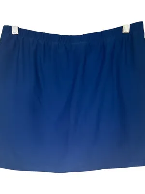 Nike Royal Blue Athletic Tennis Skirtwith Elastic Waist thumbnail 3