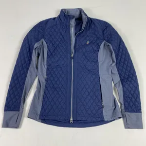Zero‎ Restriction Jacket Womens Small Blue Quilted Hybrid Primaloft Streamsong thumbnail 1