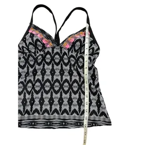 ATHLETA Swim Aztec Belize Swim Tankini Swim Top‎ Size XS thumbnail 6