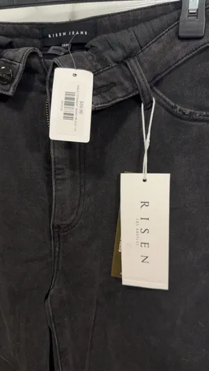 Risen Black Flare Jeans thumbnail 2