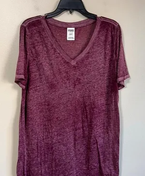 Victoria's Secret pink large‎ sleepwear top thumbnail 1