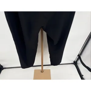 Quince LB24727 Ultra-Stretch Ponte Straight Leg Pant XL Petite Black thumbnail 10