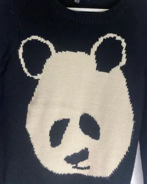 Panda Sweater Knit Size M thumbnail 2