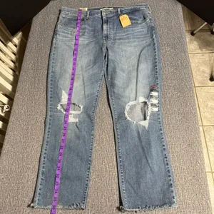 Levi’s 724 High Rise Straight Cropped Jeans thumbnail 12