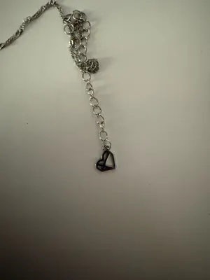 Caitlyn Minimalist Necklace Silver thumbnail 3