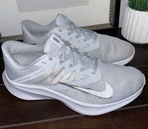 Nike Quest 3 Women’s Running Shoes Sneakers Size 8.5 Platinum / Metallic Silver thumbnail 1