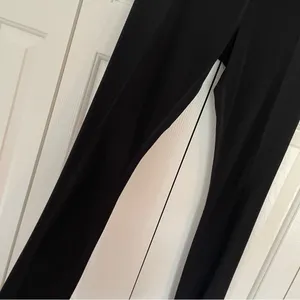 Athleta Elation Hybrid Tights Leggings Black Sz Small Ribbed High Rise thumbnail 6