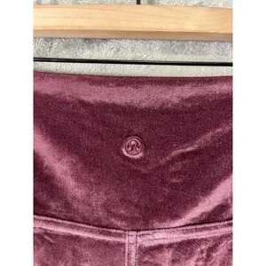 Lululemon Wunder Lounge High-Rise Tight 28" *Velvet Garnet Size 10‎ Lounge Comfy thumbnail 4