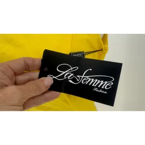 NWT La Femme 28176 One Shoulder Jersey Gown in‎ Yellow Sz 6 $228 thumbnail 7