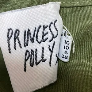Princess Polly Women's Green Sleeveless Cami Camisole Cropped Tank Top Size 6 thumbnail 3