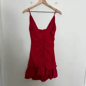 NBD NWT - Lea Mini Dress in Red Ruched Front Party Cocktail thumbnail 5