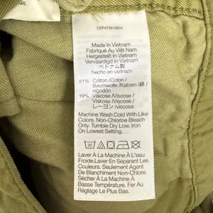 Madewell Garment Dyed Low Slung Straight Cargo Pants Size 29 thumbnail 5