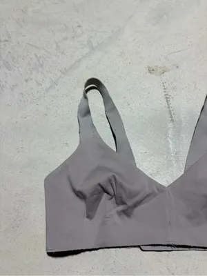 Lululemon athletica Seamless Light Gray Wireless Bralette 34A thumbnail 2