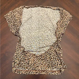 SHEIN Leopard Print Blouse thumbnail 1
