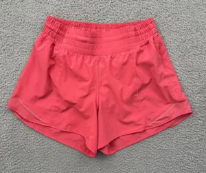 Lululemon Hotty Hot Shorts High Rise 4" Glaze Pink Athletic Athleisure Women's 6 thumbnail 1