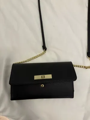 Handbag with Portable Charger Black thumbnail 1