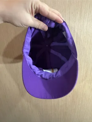 Women’s Waluigi Purple Embroidered Logo Baseball Cap thumbnail 4