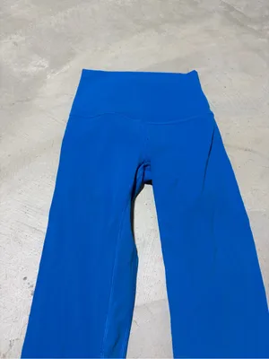 Lululemon align crop Bright Blue leggings 0 thumbnail 2