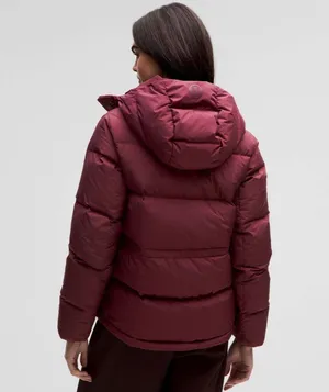 Lululemon Wunder Puff Jacket Garnet Deep Luxe Women's Size 2 600 Fill thumbnail 2