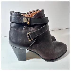 Louise et Cie Lo Ranier Booties Womens‎ Sz 8 Leather Western Cowgirl Chic Style thumbnail 3