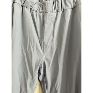 Vuori Performance Pants Women Large Blue Gray Elastic Waist Stretch Trousers thumbnail 2
