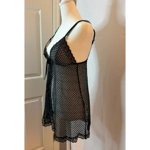 NWT Intimissimi Frou Frou Babydoll Black & White Size M thumbnail 7