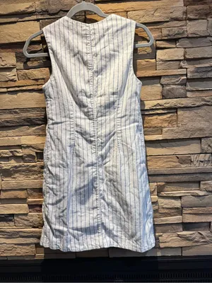 Abercrombie The A&F Mara Linen-Blend Vest Mini Dress Size XXST thumbnail 5
