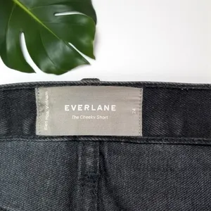 Everlane Cheeky Shorts in Washed Black thumbnail 9