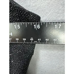 Jump Apparel 9/10 Formal Strapless Black Dress Shimmer Bodycon Prom Evening Y2K thumbnail 6