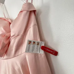 MAC DUGGAL Bow Sweetheart Strapless A Line Gown Prom Dress in Blush Size US 6 thumbnail 8