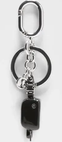 NWT Lululemon Athletica Black Everywhere Belt Bag Charm Keychain SOLD OUT thumbnail 1