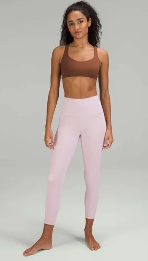 Lululemon Align High-Rise Pant 25" Double Lined Nulu in Pink Peony W5CTCS thumbnail 1