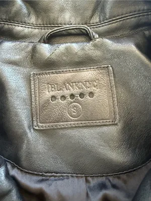 BLANKNYC Black Faux Leather Jacket Size Small thumbnail 6