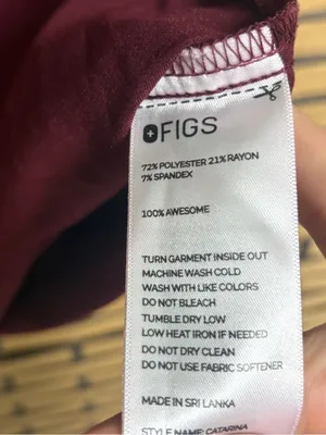 Figs Technical Collection Scrub Top Size Small thumbnail 6