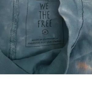 Free People We The Free Tie Dye Mock Neck Oversize Long Sleeve Shirt Medium thumbnail 5