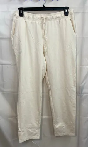 A New Day‎ adult cream pull on pocket straight relaxed casual pants cotton large thumbnail 1