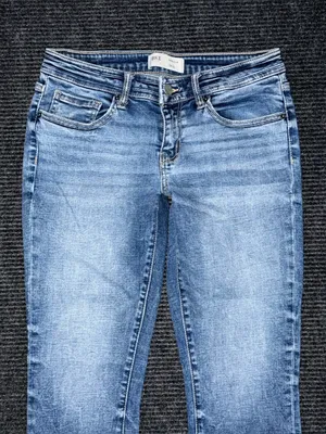 Buckle BKE Stella Slim Fit Low Rise Capri Cropped Stretch Jeans 28x24.5 ABK2817 thumbnail 3