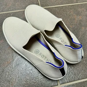 Rothy’s The Original Sneakers Slip On Shoes Sand Beige Tan 8 thumbnail 10