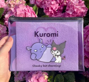 Sanrio Kuromi Bag With Zipper thumbnail 2