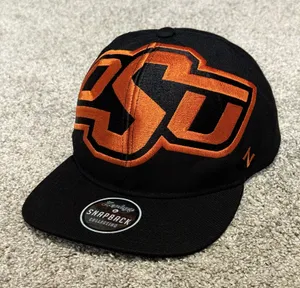 Zephyr OSU Oklahoma State Cowboys Adjustable Retro Over The Top snapback hat thumbnail 1