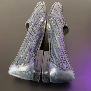 Trotters Liz Woven Leather Herringbone Slip On Loafers Womens 8 Narrow Casual thumbnail 8