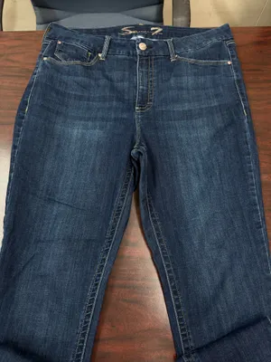 7 For All Mankind Tummyless High Rise Skinny Jeans Size 16 thumbnail 2