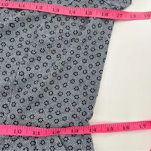Boden‎ Pheobe Dress in Blue Grey Ditsy Floral Print Size 4 thumbnail 6