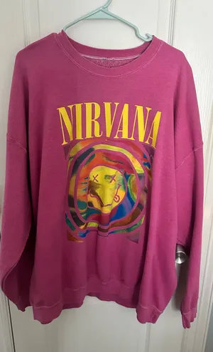Nirvana Urban Outfitters Crewneck Oversized thumbnail 1
